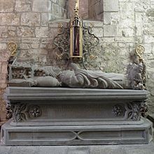 Tombeau et reliquaire de Saint-Guillaume Pinchon en la cathédrale Saint-Étienne de Saint-Brieuc.